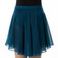 Mid-Length Mesh Pull-on Skirt - 1016A