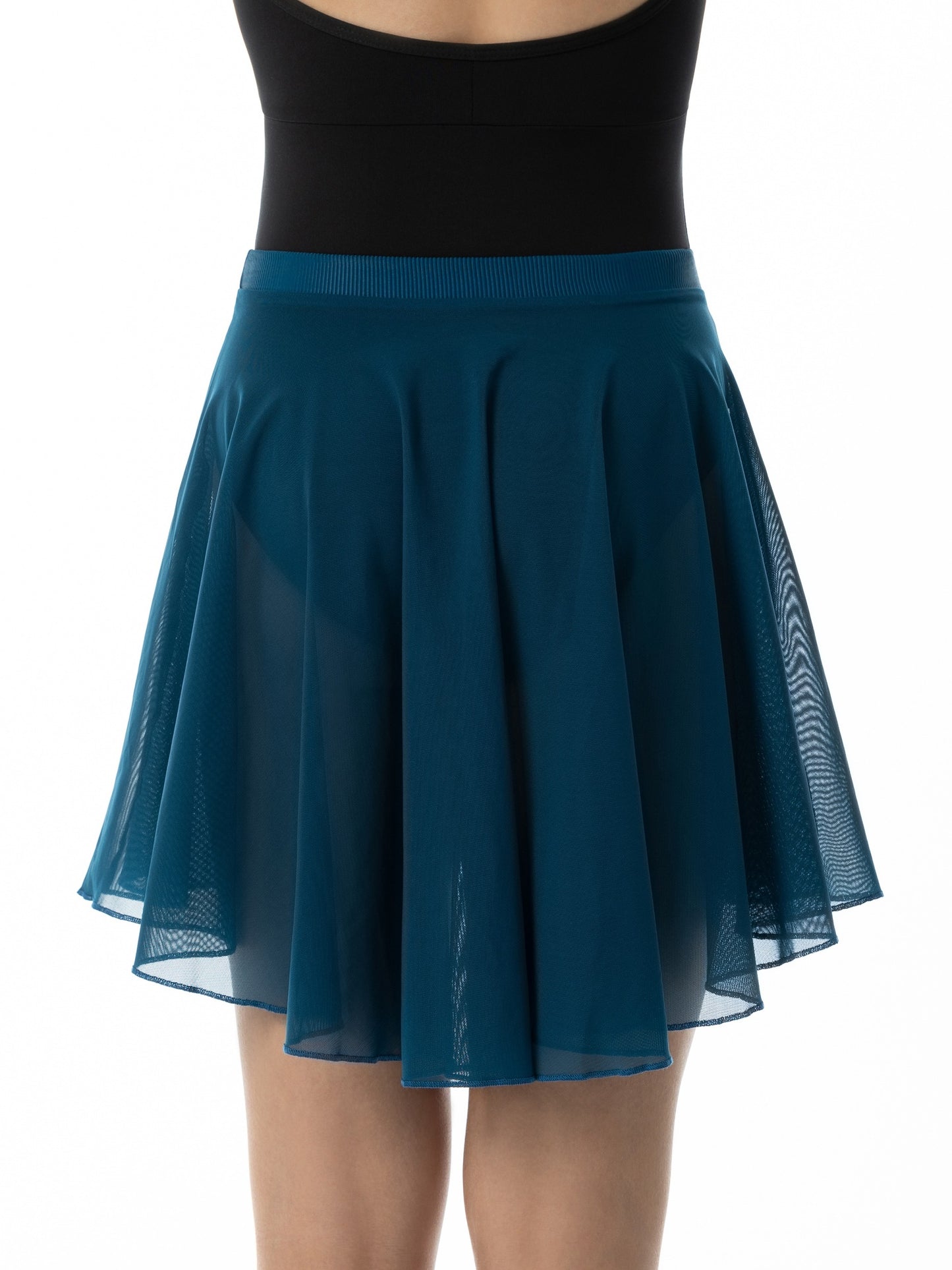 Mid-Length Mesh Pull-on Skirt - 1016A