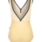 Alicia Tank Leotard with Velvet Bodice