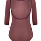 Sofiane Three-Quarter Sleeve Leotard