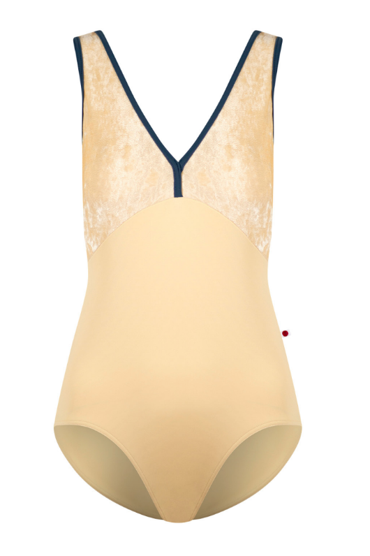 Alicia Tank Leotard with Velvet Bodice